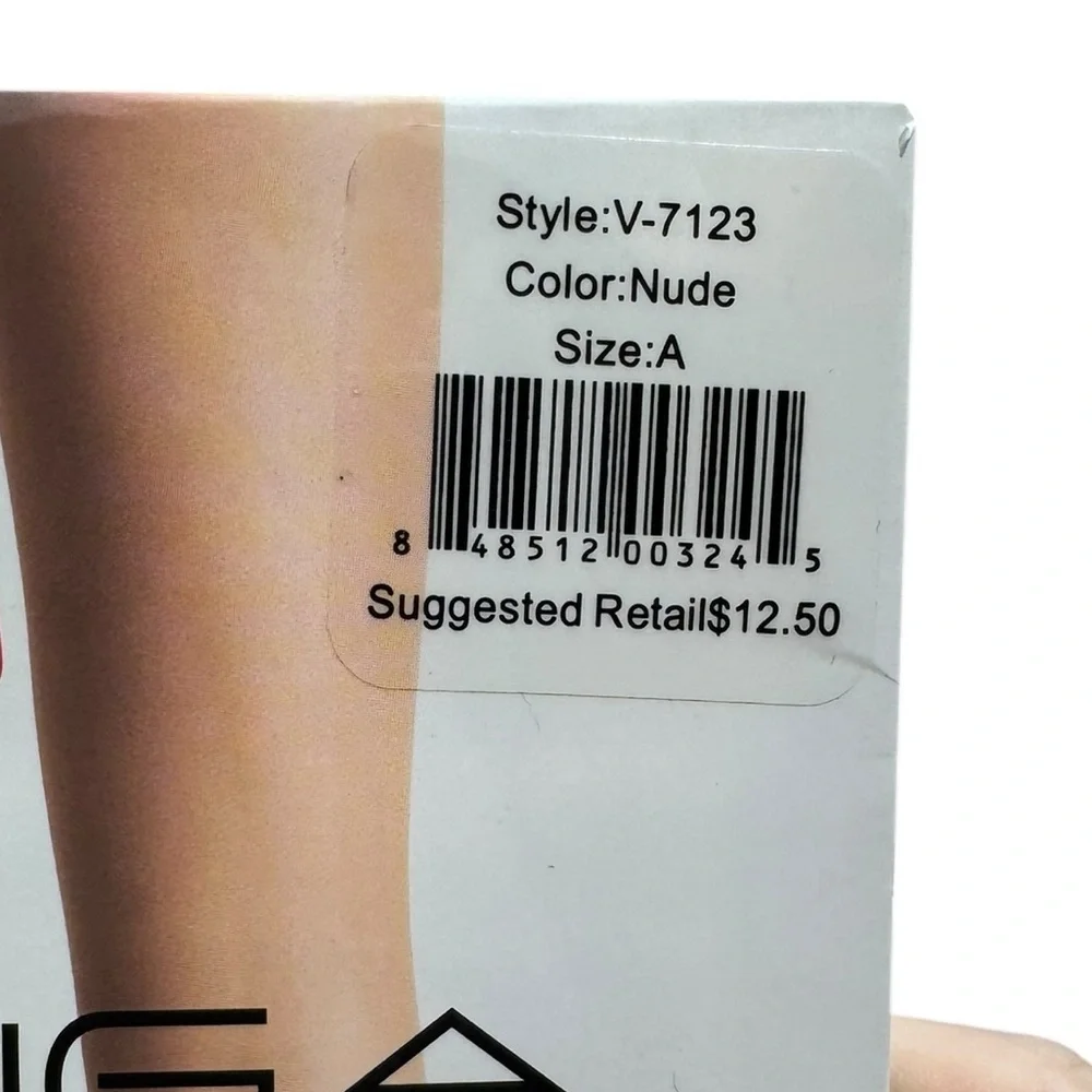 2 Pack Bundle Via Spiga Nude Flawless Finish Sheer Pantyhose Style V-7123 Size A